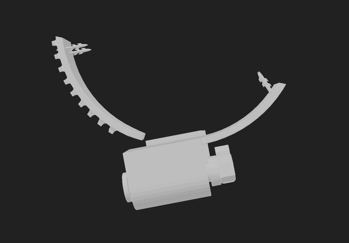 Tendon repair stapler prototype