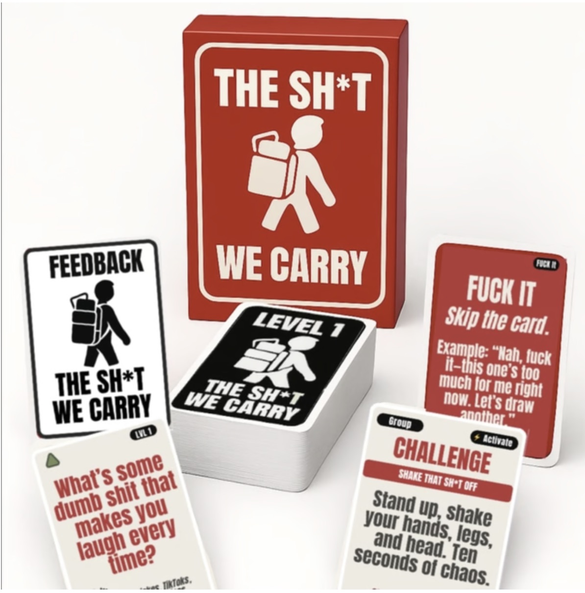 The Sh*t We Carry — mental health conversation card game